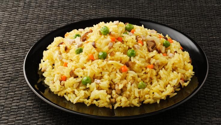 每日一素：咖喱炒饭