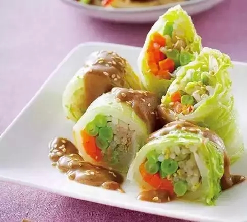 白菜芝麻卷