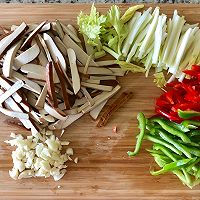 香干炒三丝素食版