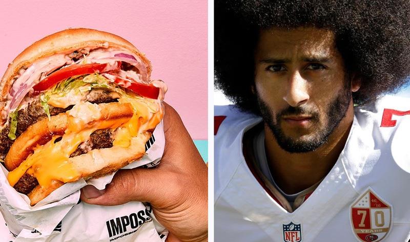 Impossible Foods与Colin Kaepernick的社会正义计划合作，应对粮食不安全状况