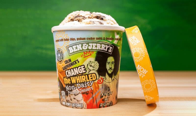 Ben＆Jerry's和Colin Kaepernick将发布新的纯素食口味以争取种族正义