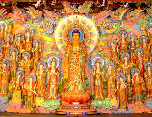圣凡二力彰显净土景观
