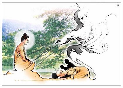 刁难佛陀的年轻人