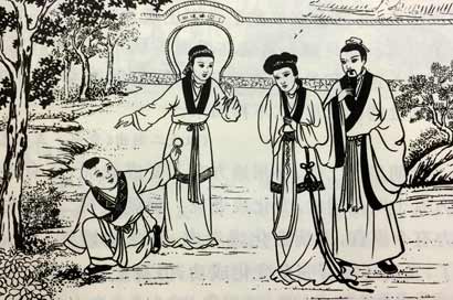 晋代名将羊祜找到前世遗物
