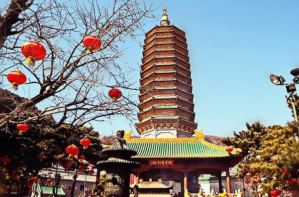 灵光寺舍利塔开示
