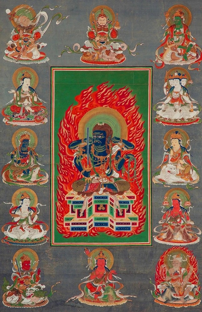 世有诸天鬼神其数甚多，何唯供养此十二天