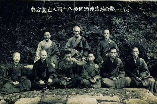 老和尚们无一人在痛苦中圆寂