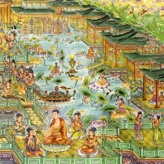 极乐世界是快速成佛的地方