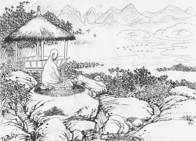 慧远大师三十年迹不入俗