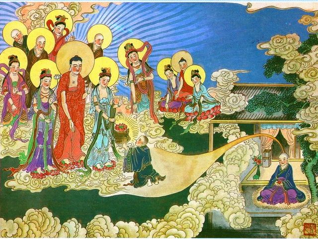《佛说观无量寿佛经》上品上生