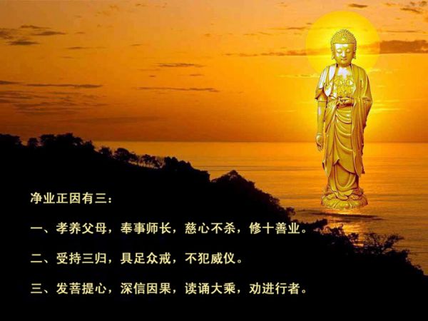 具此三福，则净业大成，往生上品