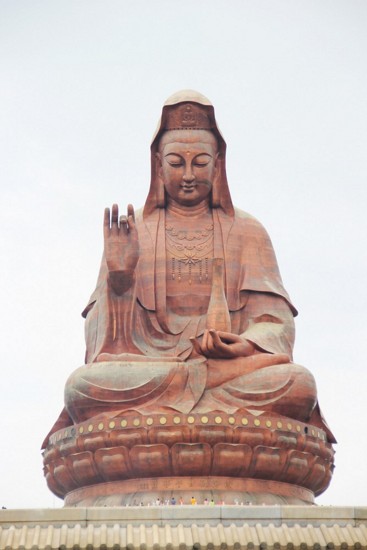 她不知佛，但一举一动却离佛很近
