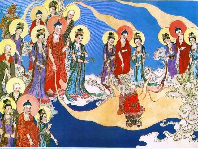《佛说观无量寿佛经》上品中生