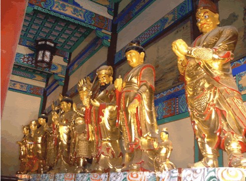 供天中的二十四诸天
