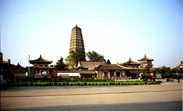 陕西扶风法门寺塔的由来