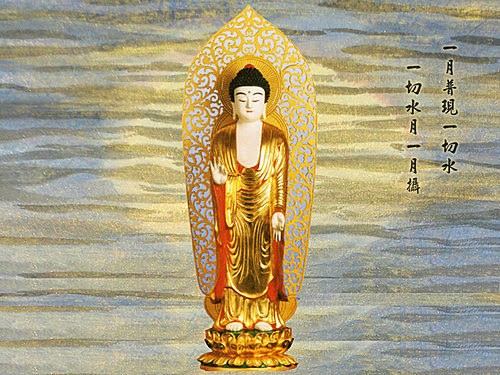 阿弥陀佛遍法界，只需临终念感通