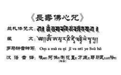 长寿佛心咒是什么意思？ 