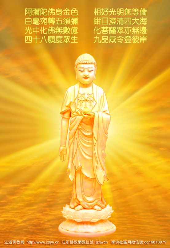 农历十一月十七日 西方极乐世界教主阿弥陀佛圣诞