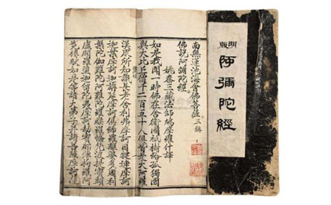 早晚课读《阿弥陀经》其他时间读《无量寿经》，夹杂吗？ 