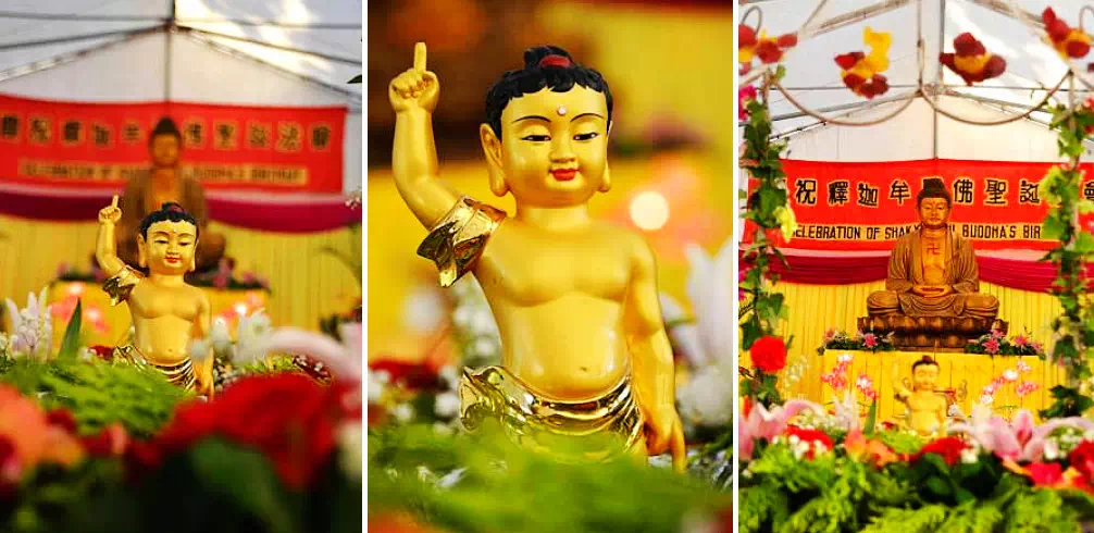 万佛圣城浴佛节纪实