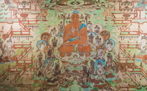 受持法华经，得往生净土之益 