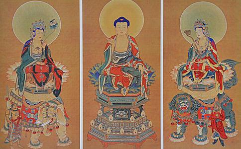 东方三圣咒：药师咒、日光菩萨咒、月光菩萨咒 