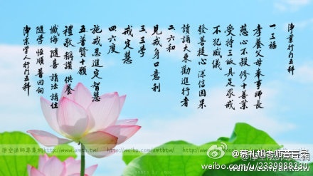 蔡礼旭老师菁言录