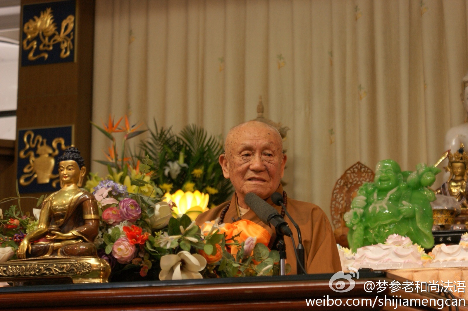 梦参老和尚法语