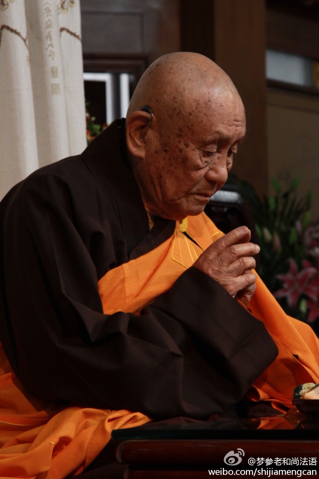 梦参老和尚法语