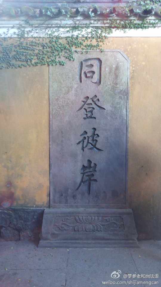 梦参老和尚法语