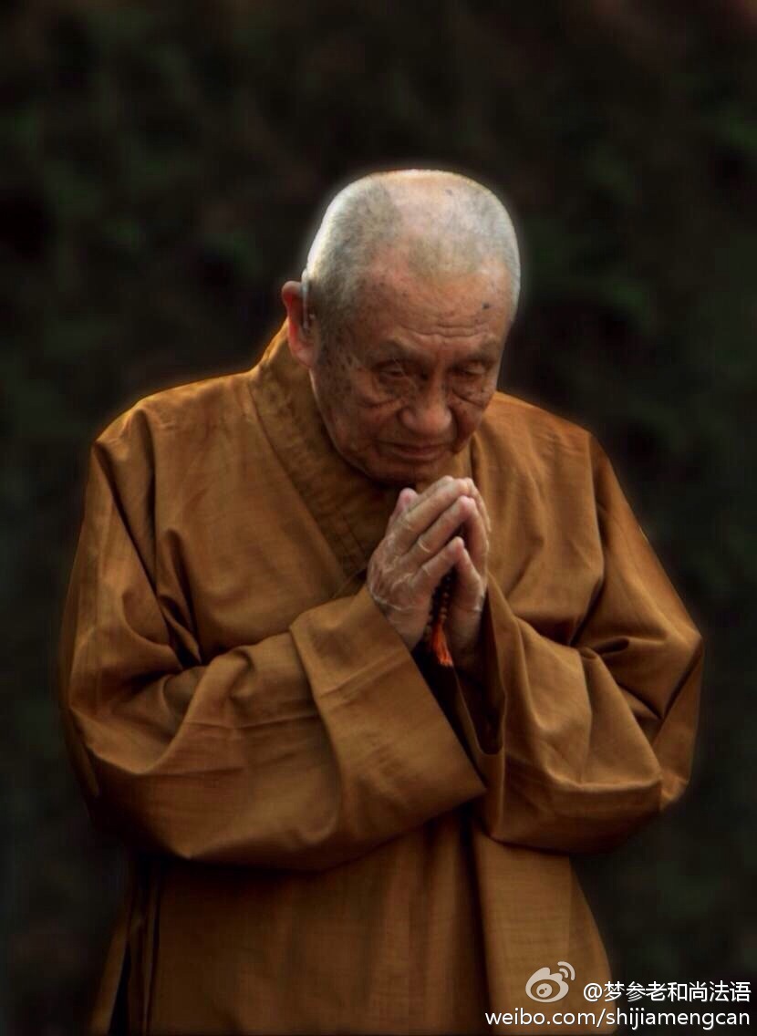 梦参老和尚法语