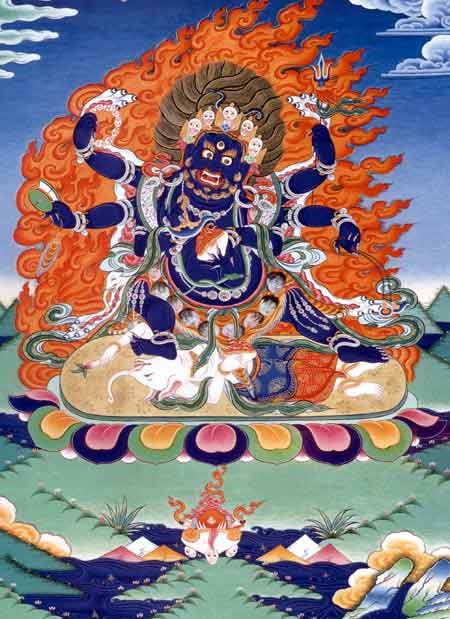 萨迦寺冬季大黑天法会