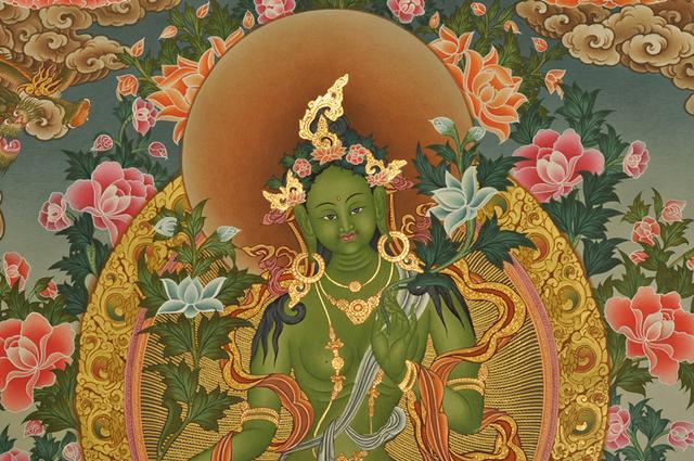 创造奇迹的绿度母,祛病延寿非常灵验