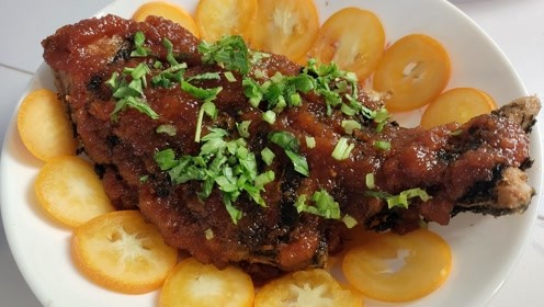 素食年夜饭之富贵团圆糖醋素鱼