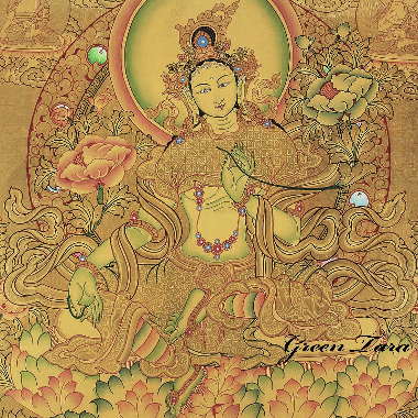 绿度母心咒