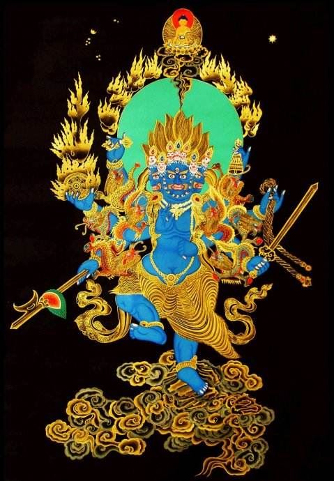 秽迹金刚八臂金龙是哪八大龙王？