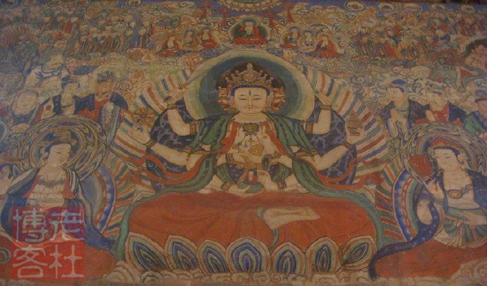 孔雀明王的足迹13——山西大同华严寺的孔雀明王经变图