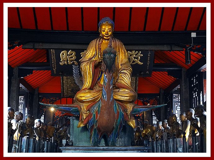 孔雀明王的足迹28——成都宝光寺供奉的孔雀明王
