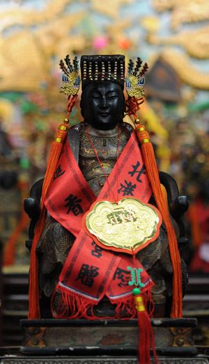 妈祖林默娘藉秽迹金刚咒修得神力
