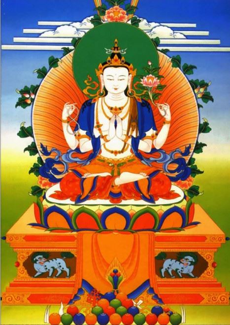 观音心咒加“舍”字有何密意