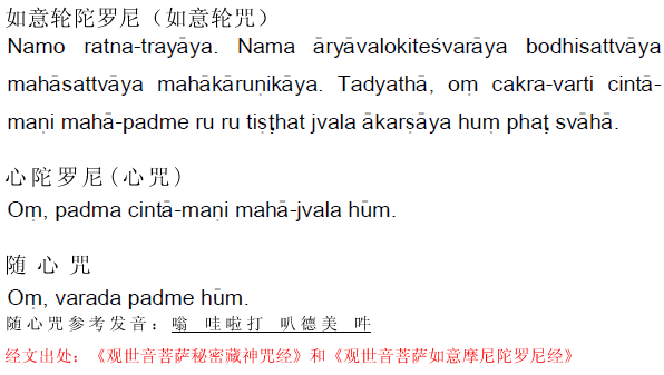 【如意轮陀罗尼】观世音菩萨随你心意满一切愿！诵此陀罗尼一遍悉得遂意