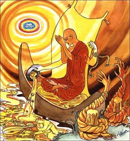 和尚为什么剃光头？