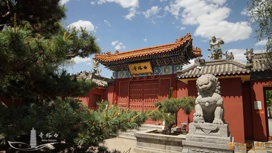 京南永清白塔寺启建“千佛宝忏”法会通启