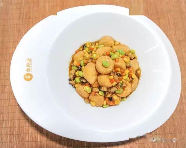 素食菜谱：三鲜豆腐