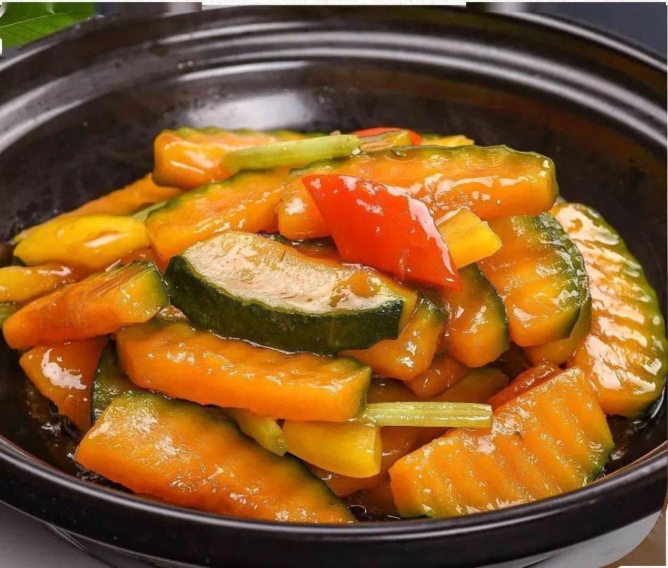 素食菜谱：香味小南瓜