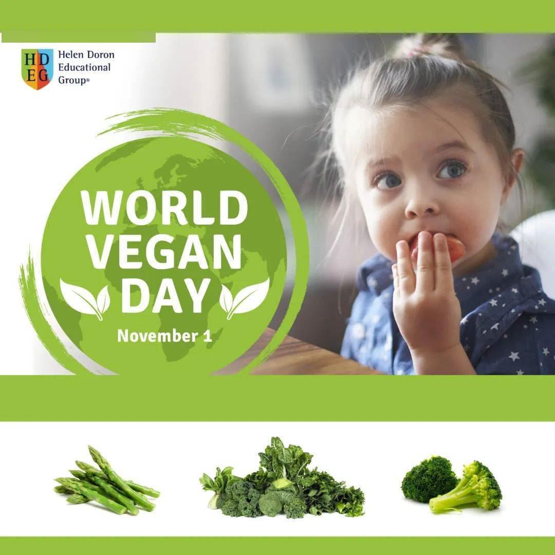 11月1日世界素食日，让我们一起诉说爱，诉说素食的美好！