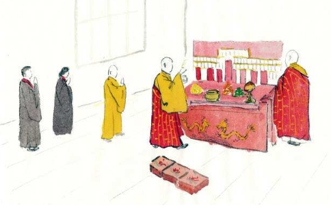 家人寿尽时去寺庙和在家助念效果一样吗？没寺院怎么办？
