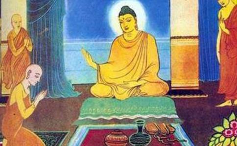 长者子两世因贪爱美色而险丧命，皆被目连尊者所救