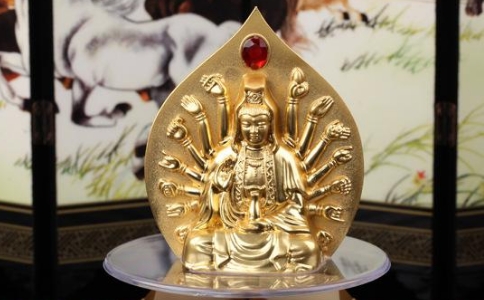 念佛时佛像放光怎么处理？