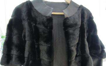 善待动物组织在奢侈品店前关笼抗议皮草